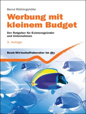 cover image of Werbung mit kleinem Budget